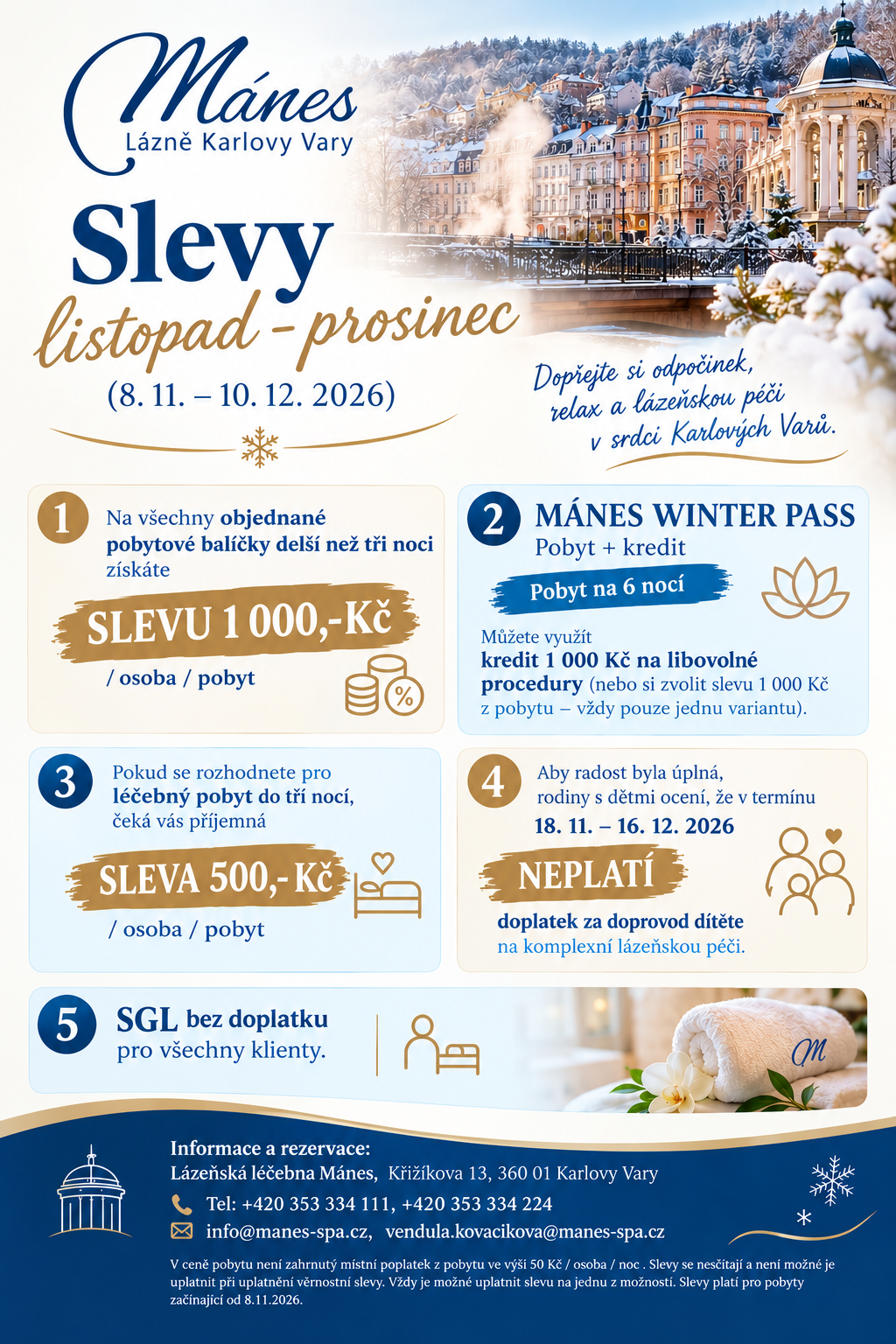 Slevy listopad – prosinec 2026